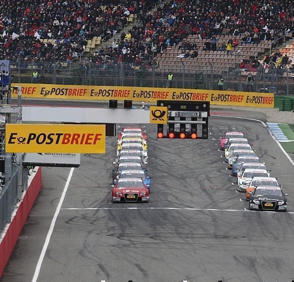 Start in Hockenheim. Foto: Bernhard Schoke/Auto-Reporter.NET